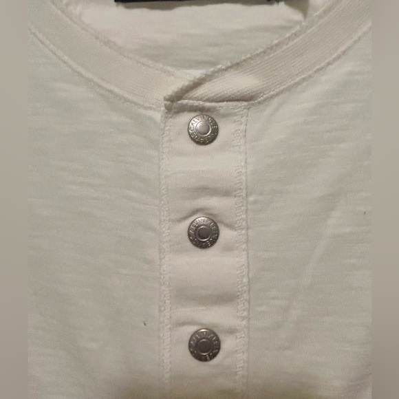 Calvin Klein Jeans White Long Sleeve Tee - Picture 3 of 5